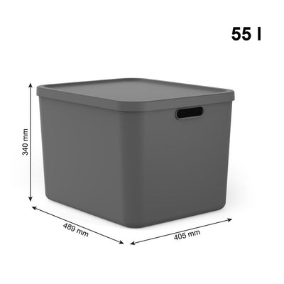 Rotho albula multibox 55l antracite