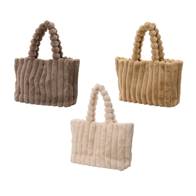 Decoris bolsa terciopelo con cierre magnético 13x46x28cm 3 surtidos