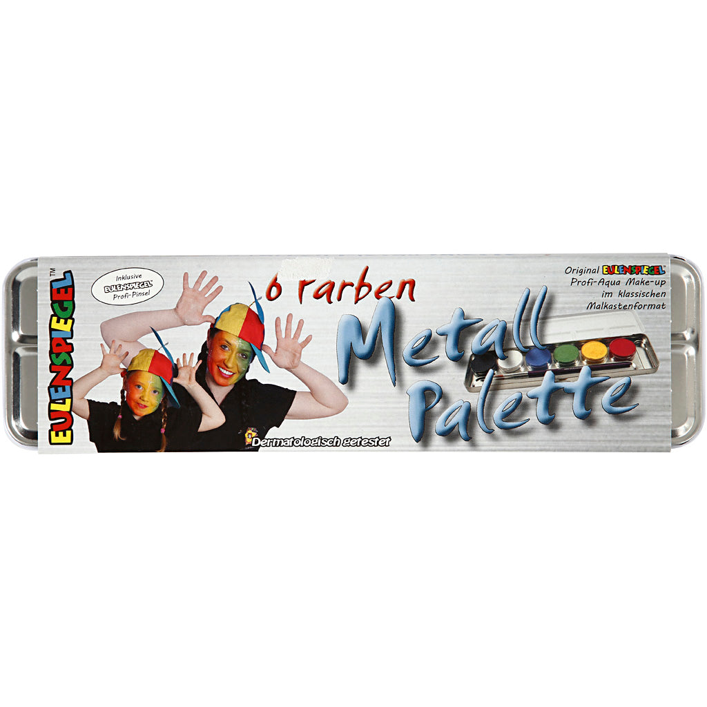 Trucco Eulenspiegel, vari colori, 6 colori 1 set