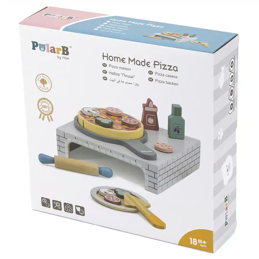 Oku Polar B Wooden Toy Pizza Forno