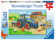 RAVENSBURGER - Sul cantiere e agricoltori 2x12 pezzi di agricoltura