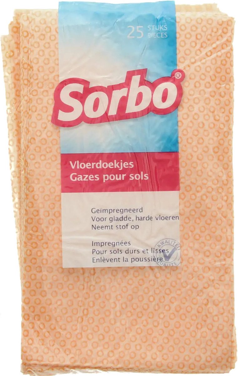 Paños para el polvo de tejido no tejido Sorbo para artículo 13143 - 25 piezas