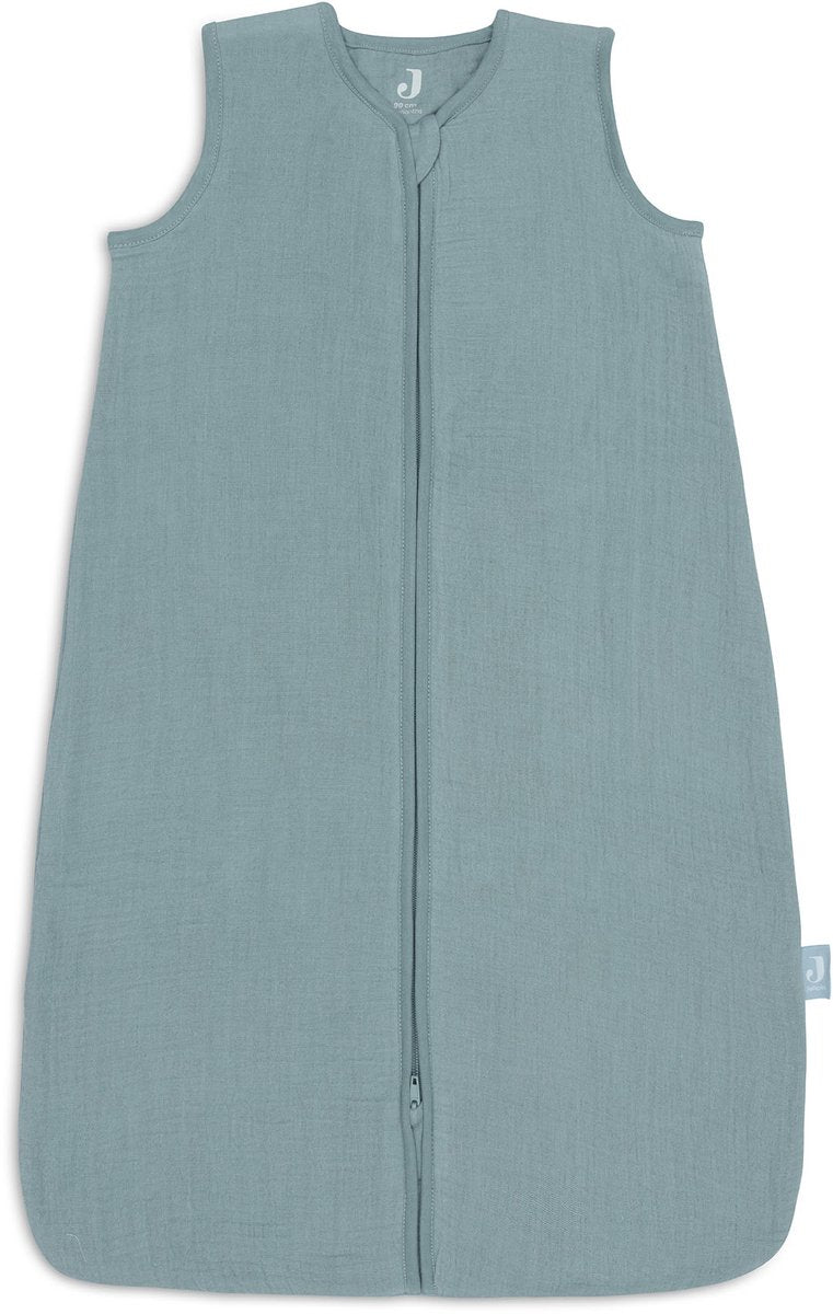 Jollein saco de dormir para bebé verano hidrófilo 90cm - verde mar - saco de dormir de verano