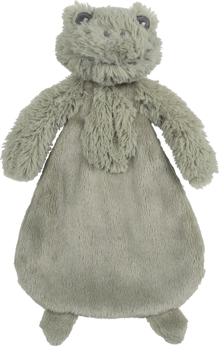 Happy horse kikker flex knuffeldoekje - groen - baby cadeau