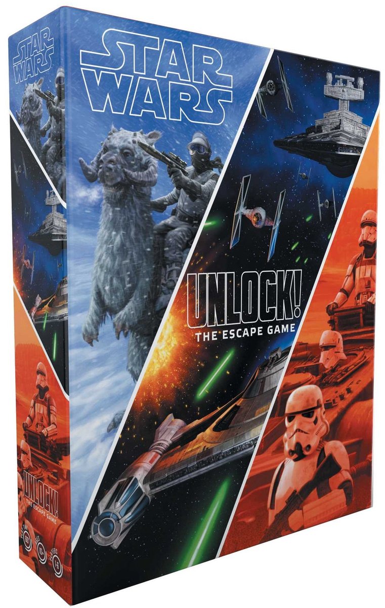 Space cowboys unlock! star wars - escape room spel - engelstalige uitgave