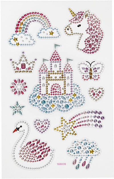 Creative Company Diamant Adesions Unicorn, 1 foglio