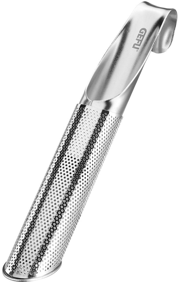 Colino da tè Gefu T-Stick per tè sfuso – filtro da tè in acciaio inossidabile – lavabile in lavastoviglie – 15 cm