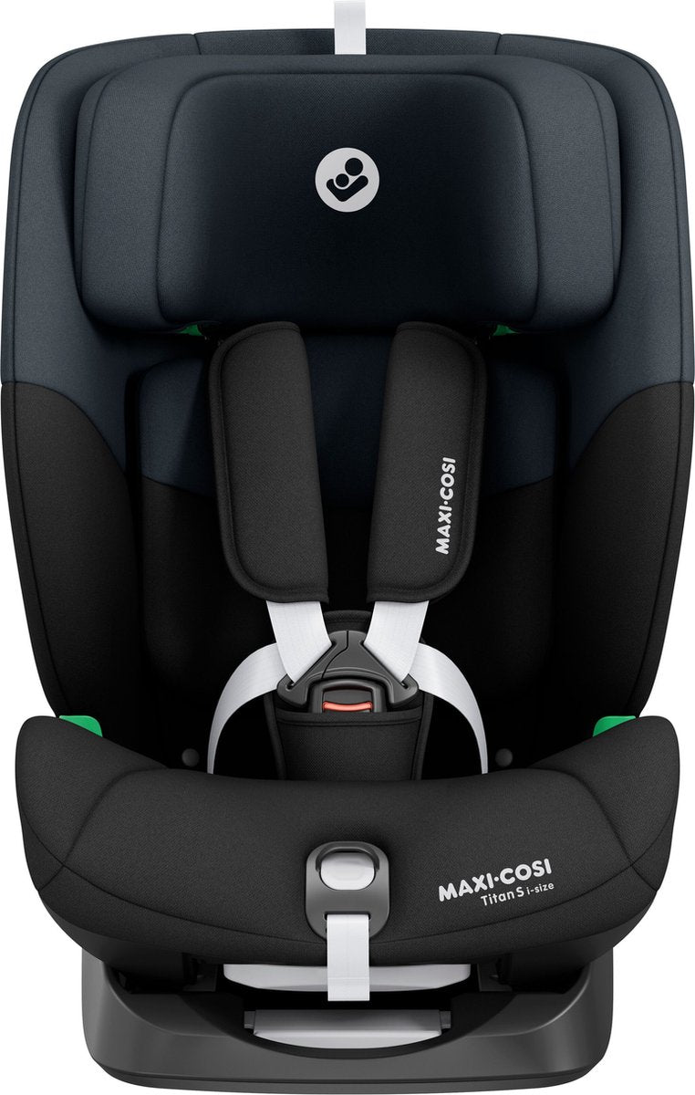Maxi-cosi titan s i-size - silla de auto - tonal black - de 15 meses a 12 años