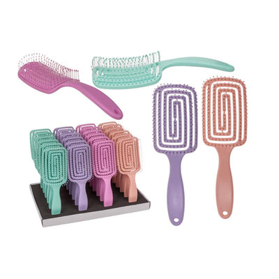 Cepillo de pelo flexible Out of the blue 23x10x2,5cm