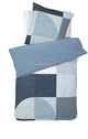 Cenerentola de - set copripiumino cotone 135x200 80x80 cm runa blu