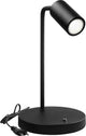 Maclean - lampada da scrivania - interruttore on off - 55x90mm - gu10 - nero