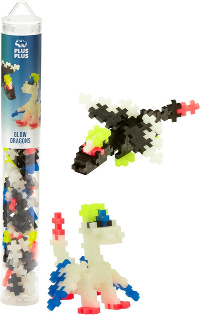 Tubo da 100 pezzi Plus Plus Plus Plus Glow Dragons (4377)