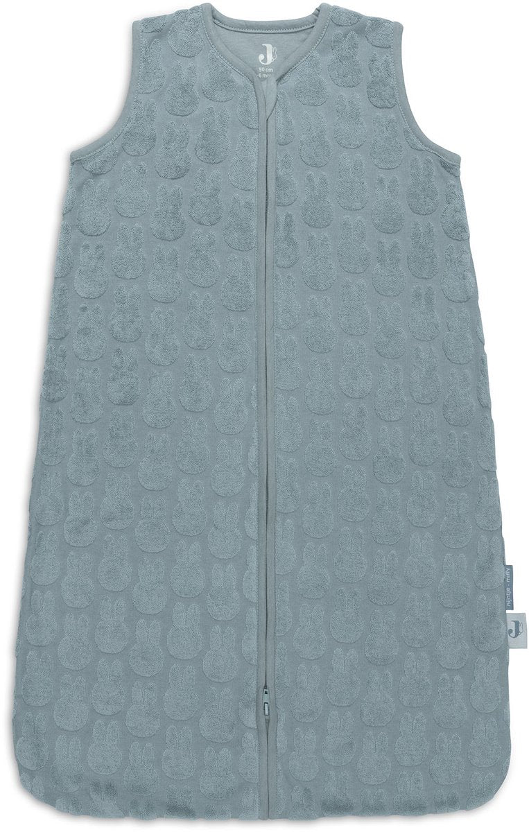 Jollein x Miffy - saco de dormir para bebé jersey de verano 90cm - miffy jacquard terry sea green - saco de dormir de verano