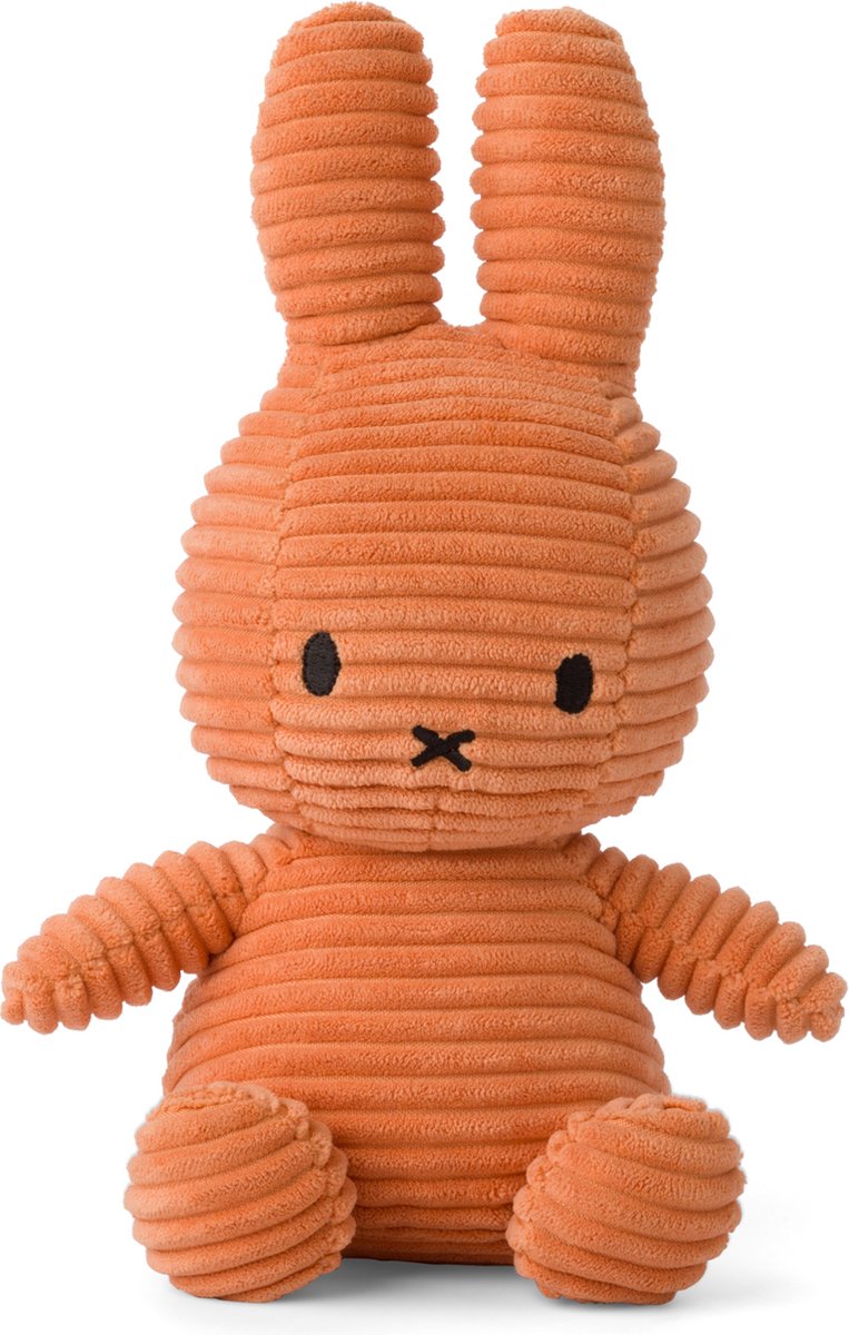 Giochi bon ton Miffy - zucca eco velluto a coste - 23 cm - 9