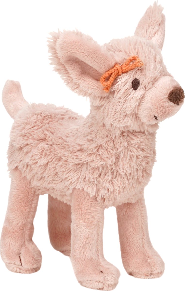 Peluche perro caballo feliz dana 15 cm - rosa - peluche bebé