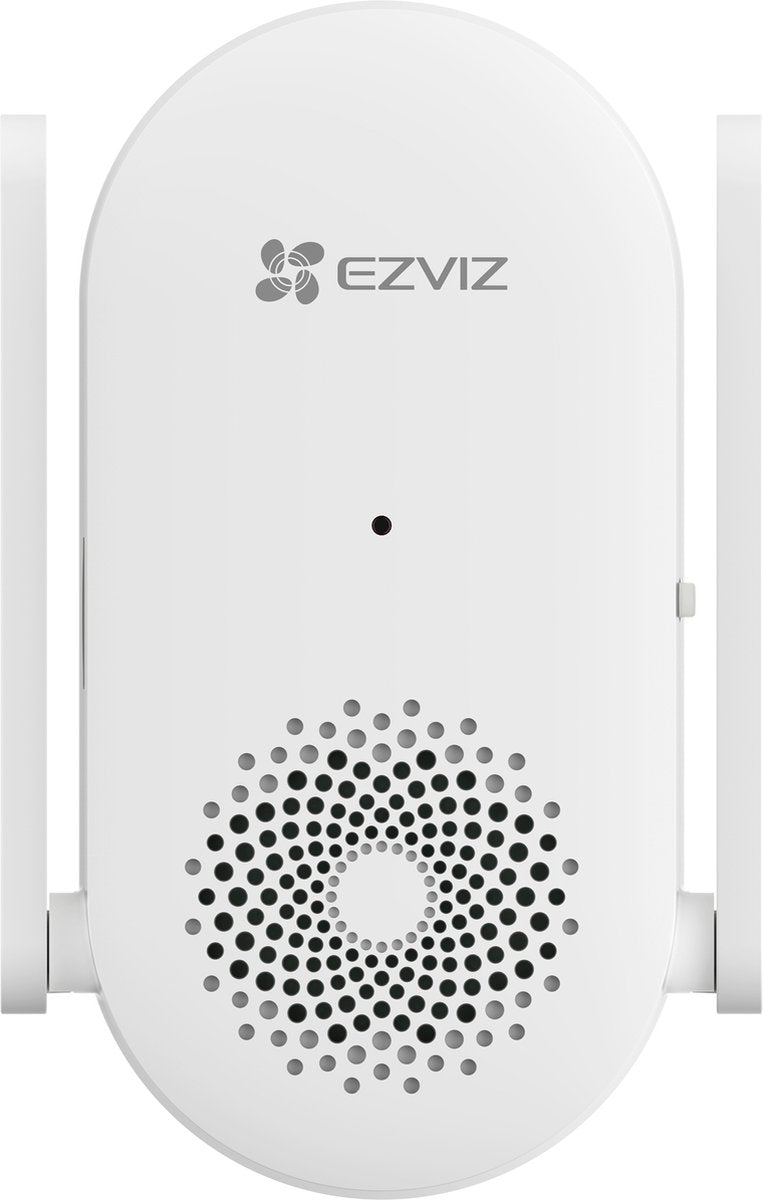 Ezviz ch1 - deurbel gong - chime - slimme wi-fi gong - voor videodeurbellen - verstelbaar volume - wit - 1 stuk