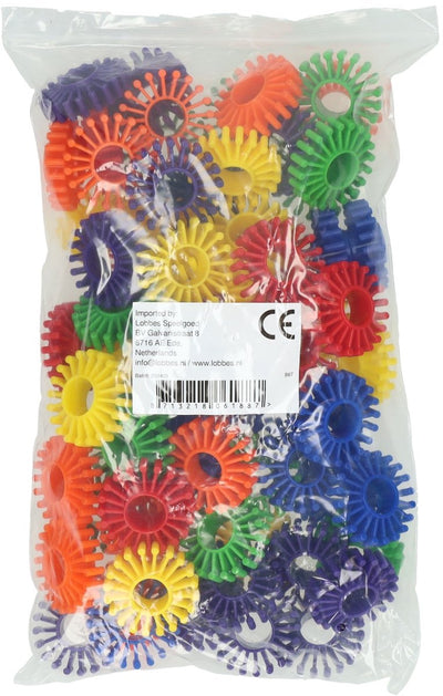 Dischi da costruzione colorati - 72 pz.