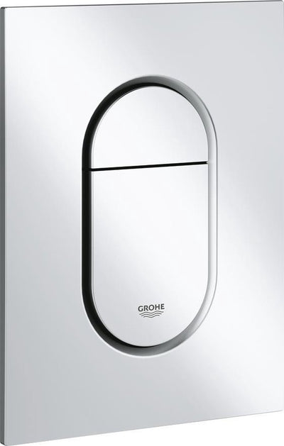 WC con pannello di controllo Grohe arena cosmopolitan - doppio scarico - cromo opaco