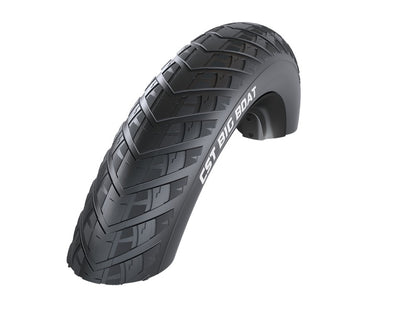 Barca per pneumatici CST 20x4,00 Fatbike nero con riflesso