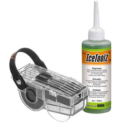 Limpiador de cadena con desgrasador (120 ml) ICETOOLZ 240C212 (set)