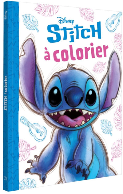 Hachette disney stitch à colorier - coloring book for children from 6 years -
