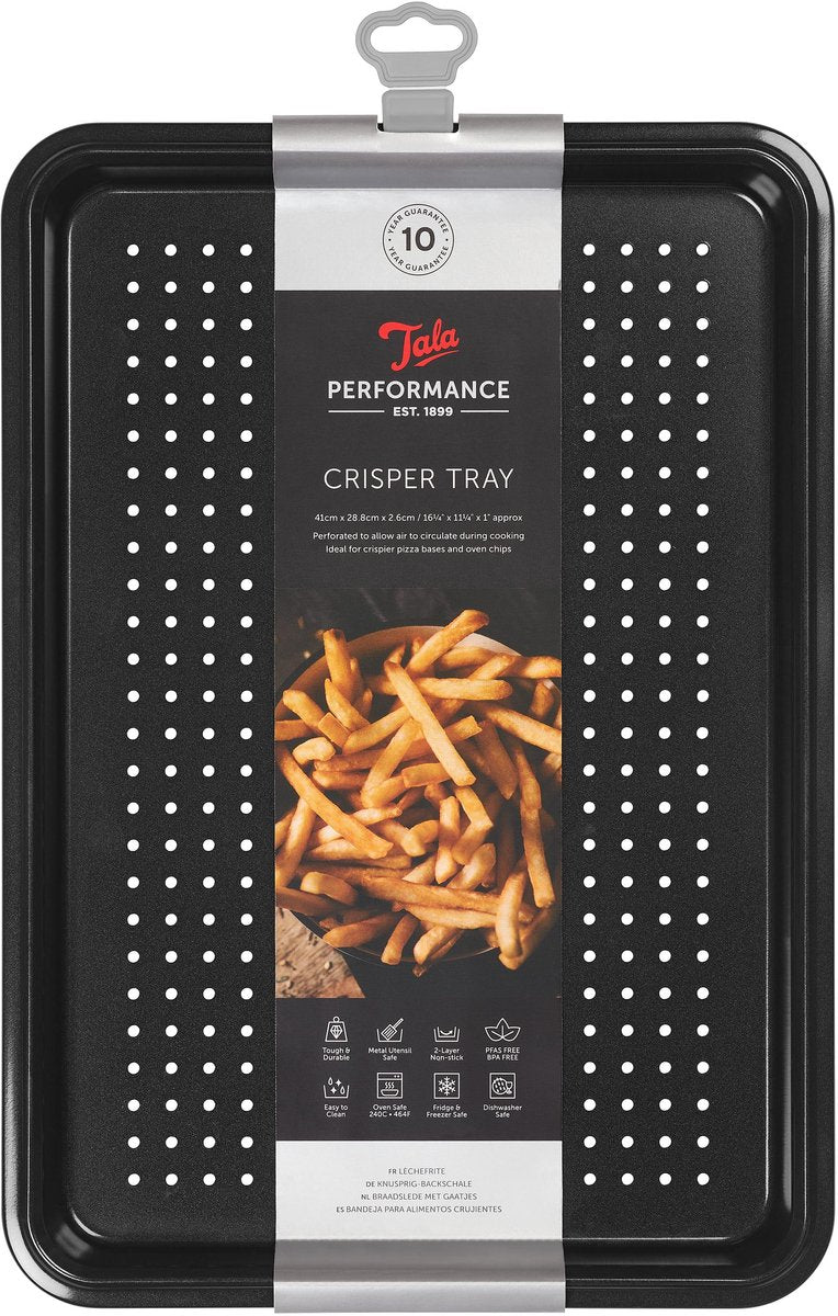 Tala performance - crisper tray bakplaat - geperforeerd - 39,5 x 27 x 2 cm - non-stick - ovenbestendig