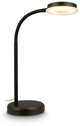 B.k.licht briloner megg - led tafellamp - bureaulamp – dimbaar – touchbediening – warm wit licht – 12w – 800lm – zwart – 40cm