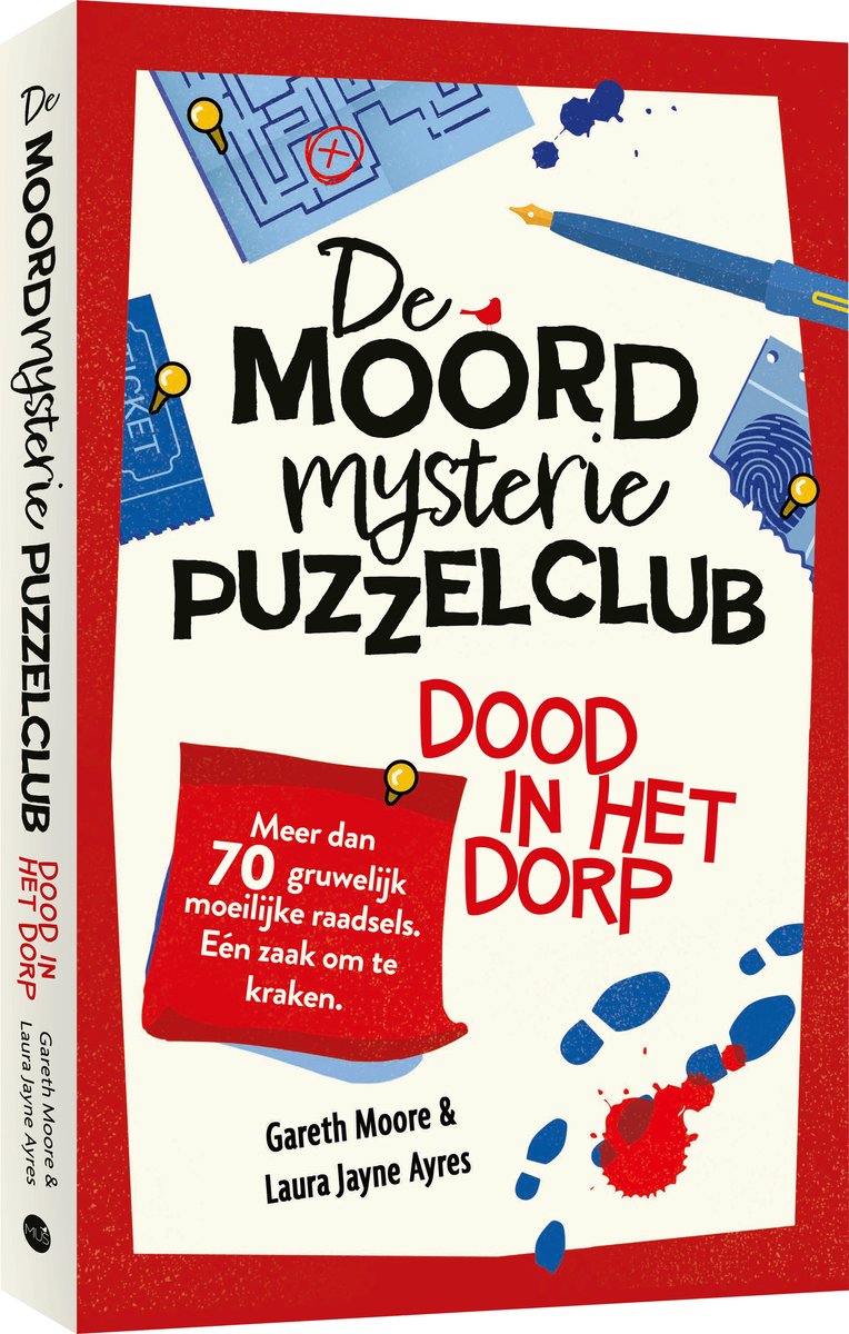 Editore Kluitman il mistero dell'omicidio puzzle club 1: morte nel villaggio