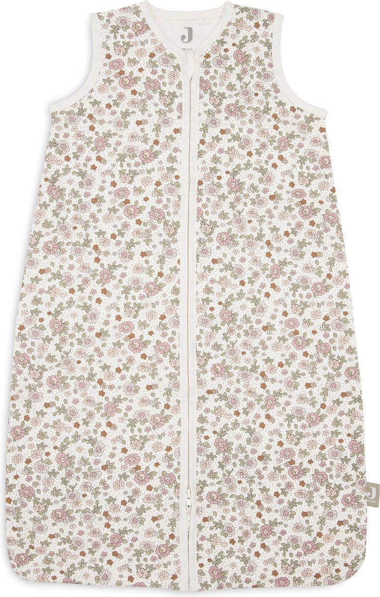 Jersey de saco de dormir de verano para bebé Jollein - 70 cm - flores retro