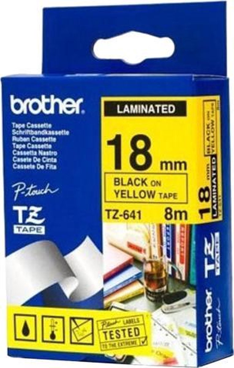 Brother labelprinter-tapes tze641
