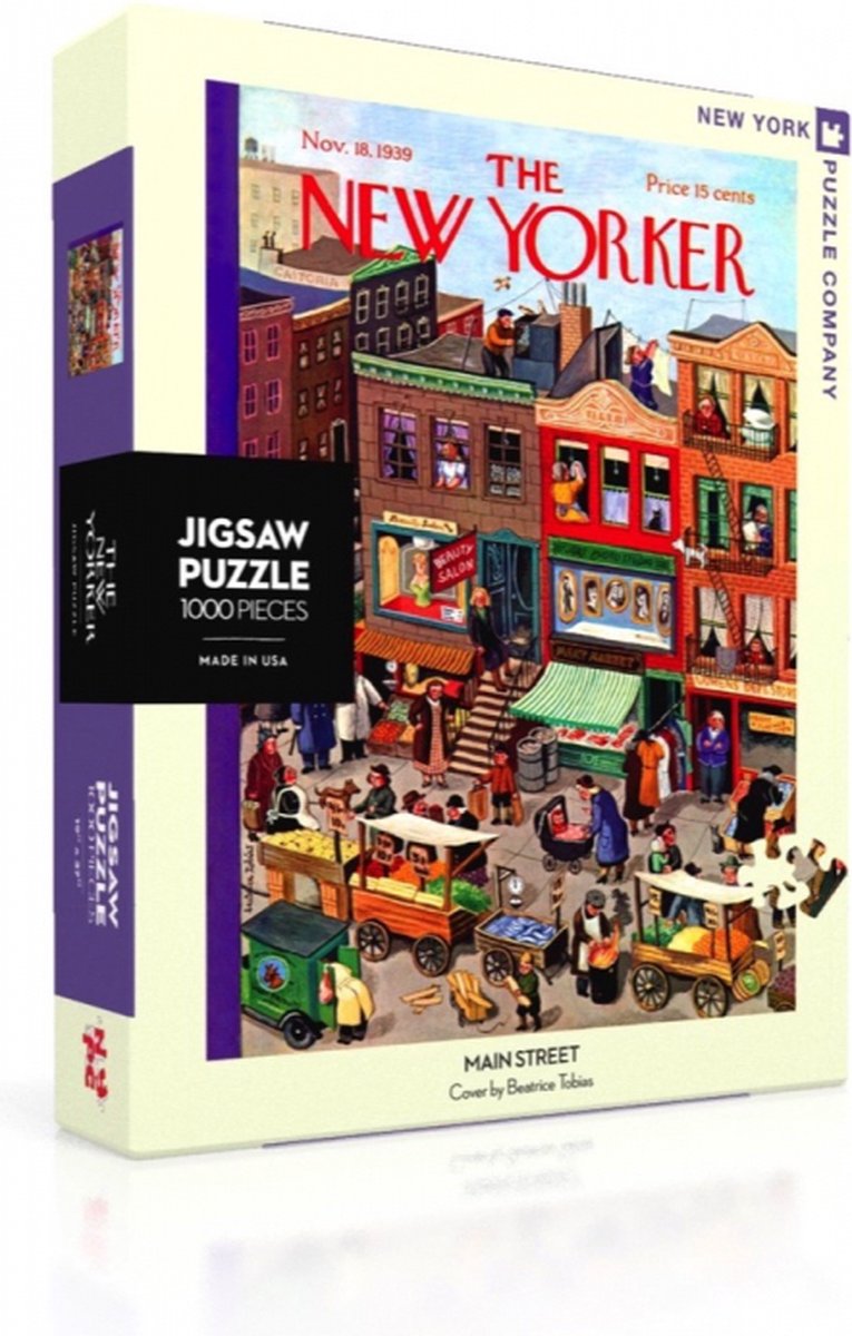 New York Puzzle Company - New Yorker Main Street - Puzzle da 1000 pezzi