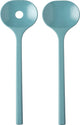 Mepal bloom saladebestek - 2-delig - pebble green