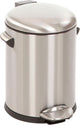 Eko - belle deluxe pedaalemmer 5 liter - stainless steel plastic - mat rvs - prullenbak