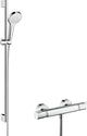 Hansgrohe croma s vario set de renovación 65 cm - confort - termostato ecostat - control de botón selecto - cromo