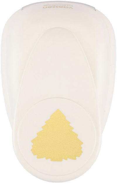 Vaessen creative pons - figuurpons - dennenboom - 4,5 x 4,5 cm