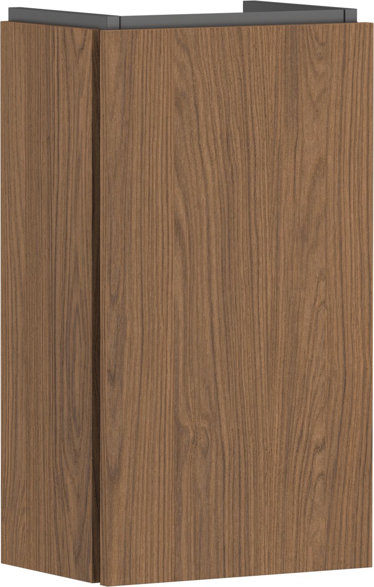Hansgrohe xilesa e - mueble de baño - medida 340 240mm - para fuente - bisagra izquierda - roble cachemira