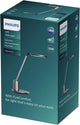 Lampada da scrivania Philips LED Philips Einstein - grigio scuro - lampada - scrivania - ufficio - lavoro da casa