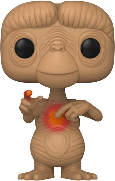 Funko et. - e.t. Bambola del 40° anniversario! film ecc. con cuore (si illumina al buio) statuetta da collezione da 9 cm - multicolore