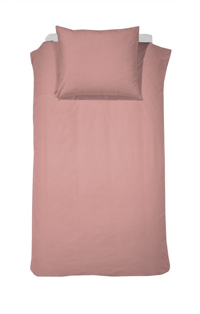 Copripiumino weekend Cenerentola - 1 persona - cotone - 140x200 220 cm - rosa + 1 federa 60x70