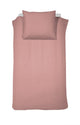 Funda nórdica de fin de semana Cenicienta - 1 persona - algodón - 140x200 220 cm - rosa + 1 funda de almohada 60x70