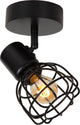 Lucide filox - faretto da soffitto (lampada da soffitto) - ø 10 cm - 1xe14 - nero