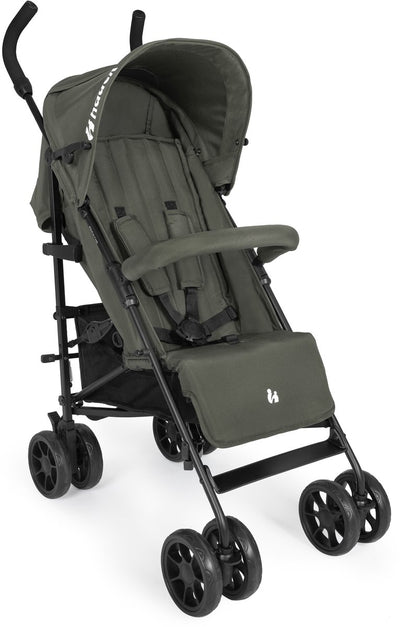Hauck fold n care - silla de paseo ligera con capota para viajar - oliva