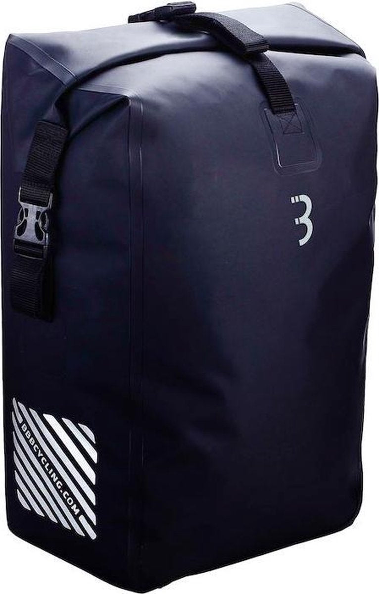 Bbb cycling bsb-132 portovault waterproof 25l - fietstas - maat - unisex - black