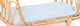 Materasso blu per letto Poppie Toys