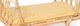 Colchón para cama Poppie Toys amarillo