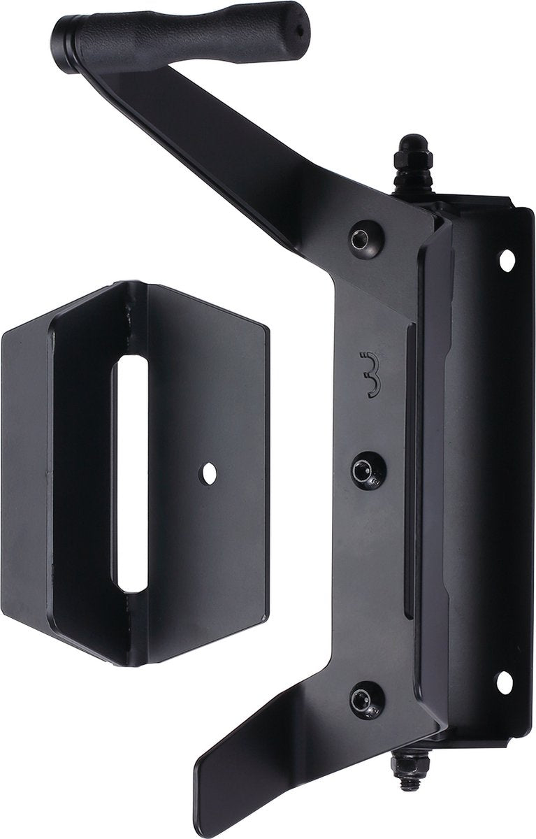 Sistema di sospensione per biciclette girevole per parcheggio per biciclette Bbb - elegante e poco ingombrante - gancio per bicicletta a parete - supporto a parete per MTB e bici da corsa - btl-127