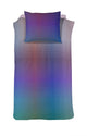 Damai dekbedovertrek rainbow - satijn - 140x200 220 cm - violet + 1 kussensloop 60x70