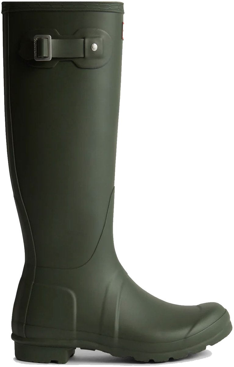 Hunter - botas de lluvia para mujer - original - altas - verde oliva - talla 40-41eu