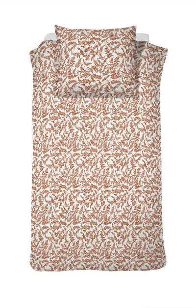 Cenicienta lotta - funda nórdica - algodón - 140x200 220 cm - terra + 1 funda de almohada 60x70