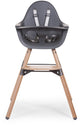 Seggiolone Childhome evolu - antracite - regolabile in altezza - 56 x 56 x 92 cm